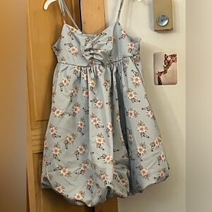 NWT Free People
Floral bubble skirt mini dress, size S.